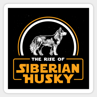 The Rise of Siberian Husky Sticker